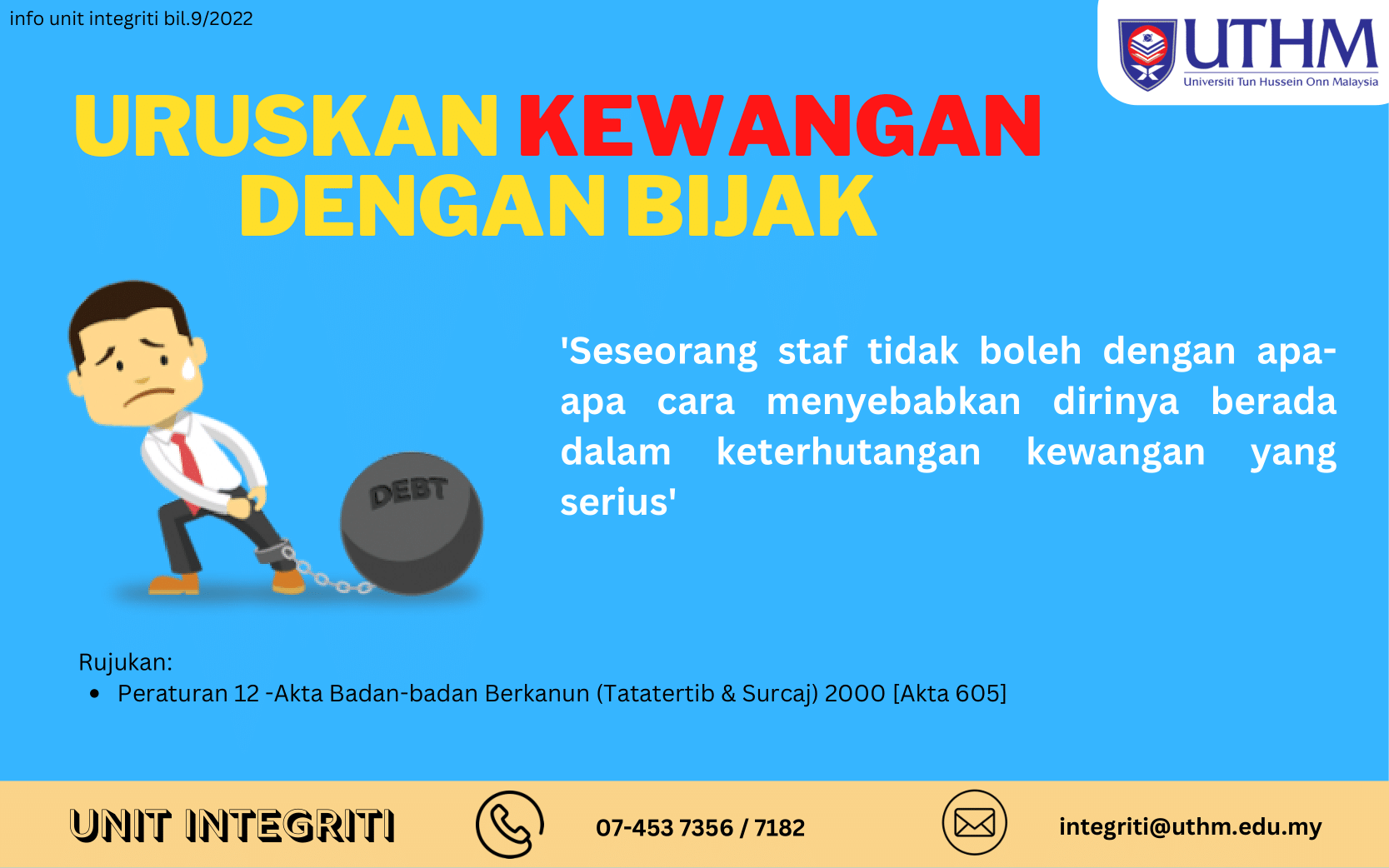 Uruskan Kewangan Dengan Bijak